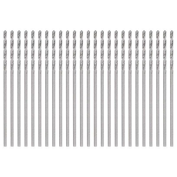 HARFINGTON 25pcs Micro Jobber Twist Drill Bits #68 0.75mm /