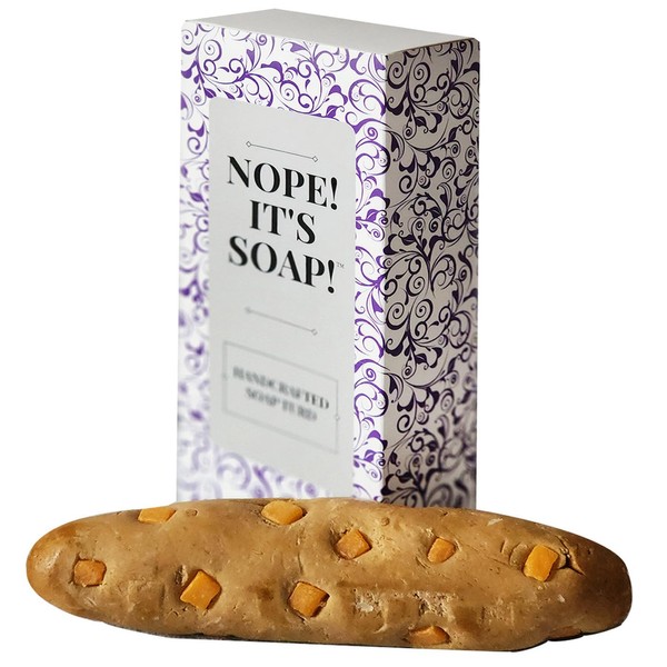 Realistic Fake Poop Turd Bar Soap - Lavender Edition -
