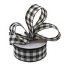 Buffalo Check Black White Ribbon - 2 1/2" x 50