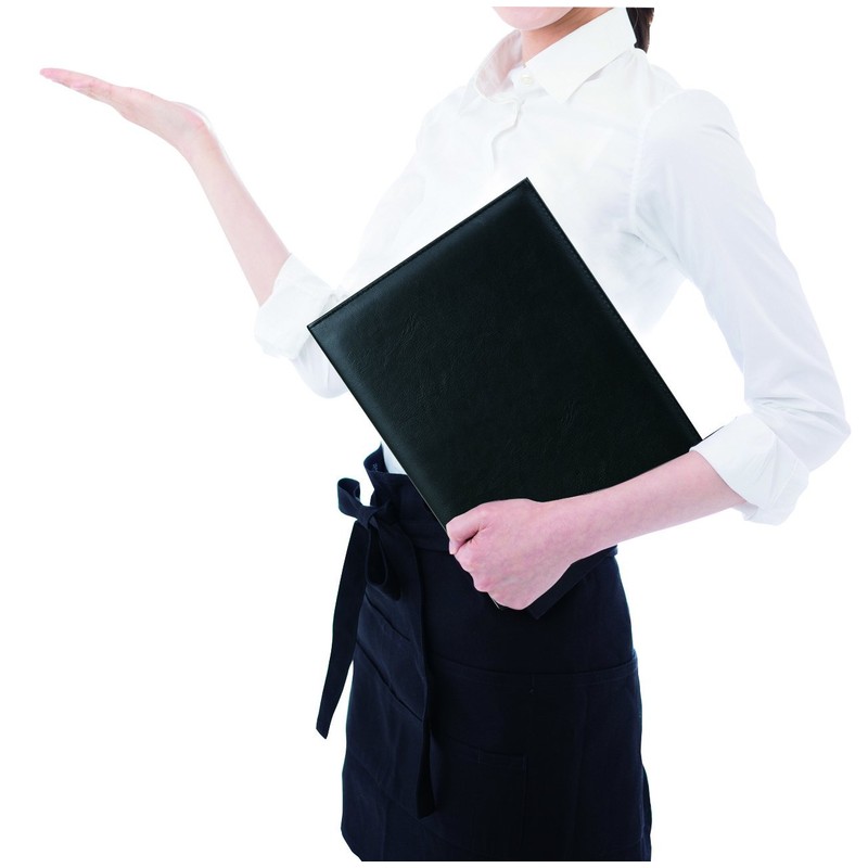 TAE Synthetic Leather File A4 10P Black SLF-10-01