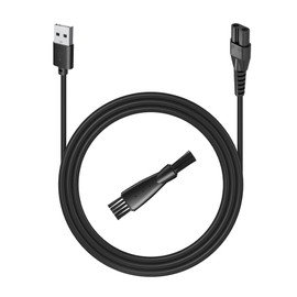 Bikini Trimmer for Women Charger for KAPHIO Bikini Trimmer Charger, 3.3ft Power Cord, 1 Cleaning Brush