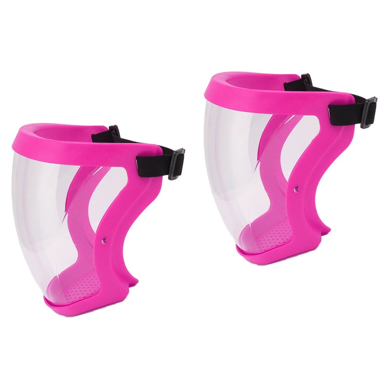 2pcs Protective Face Cover Dustproof Safety Elastic Belt Reusable Face