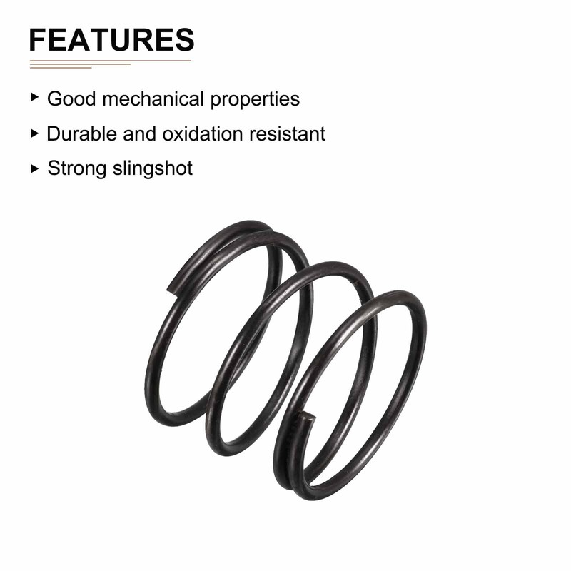DTGN 1.2x18x15mm(DxODxL) Compression Spring - 20Pack - Good for Machinery