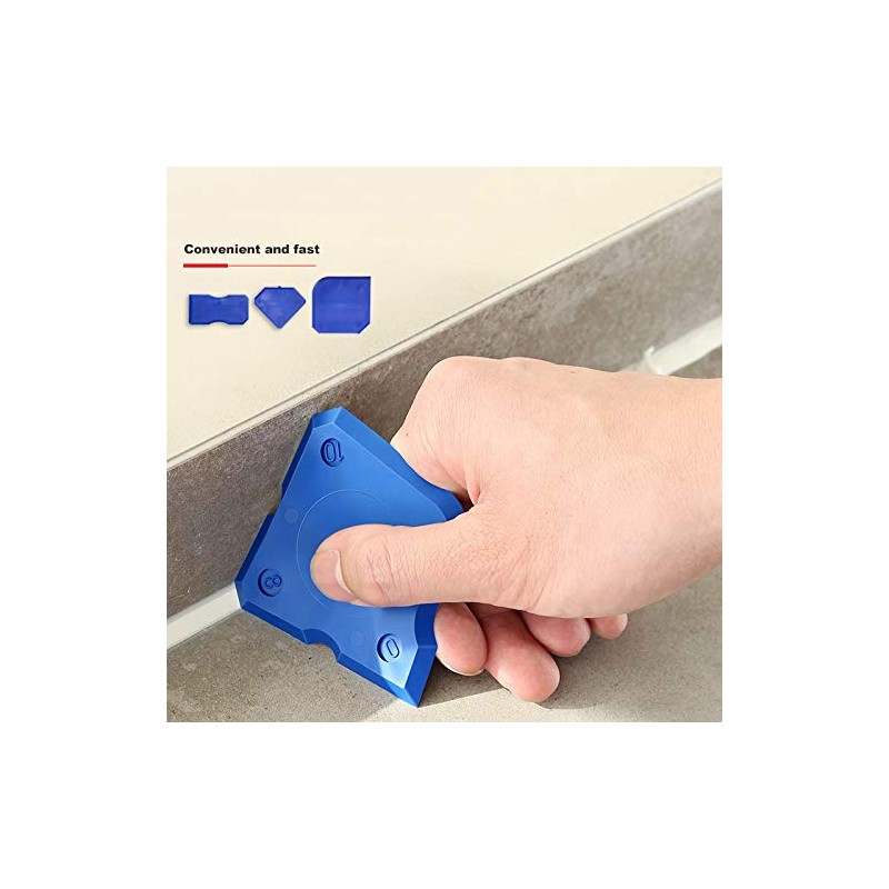 11Pcs Caulking Tools, 3 in 1 Silicone Caulking Finishing Tool