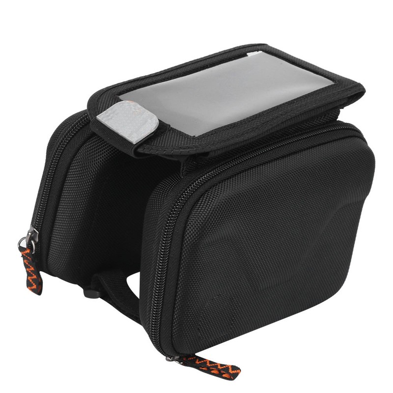 Bicycle Touching Screen Mobile Phone Bag EVA Anticollision Hard Shell