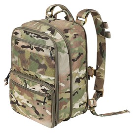 KRYDEX Tactical Expandable Backpack MOLLE Backpack for Travelling Hiking Hunting (Camo)