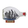 Hampton Nautical Flying Dutchman Pirate Ship in a Glass Bottle