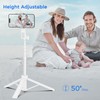 Liphisy Selfie Stick Travel Tripod for Cell Phone with Remote
