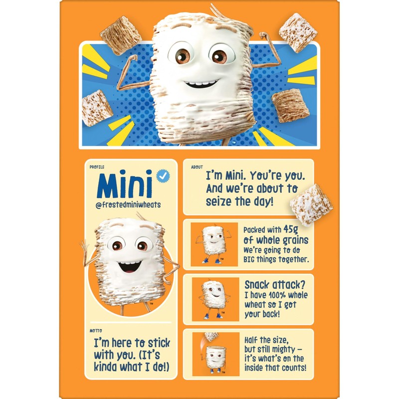 Kellogg's Frosted Mini-Wheats Little Bites Breakfast Cereal, Kids Cereal, Family