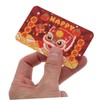 Kisangel 30pcs Lunar Year Scratch Off Cards Fun Prize Game