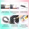 NAGARAKU yy Eyelash Extensions Supplies y lash 0.07mm D curl