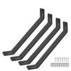 4 Pcs Inside Moun 45-Degree Angle Bracket,7.28" x 1.5" Heavy