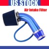 vool2807 3'' Car Cold Air Intake Filter Induction Pipe Power
