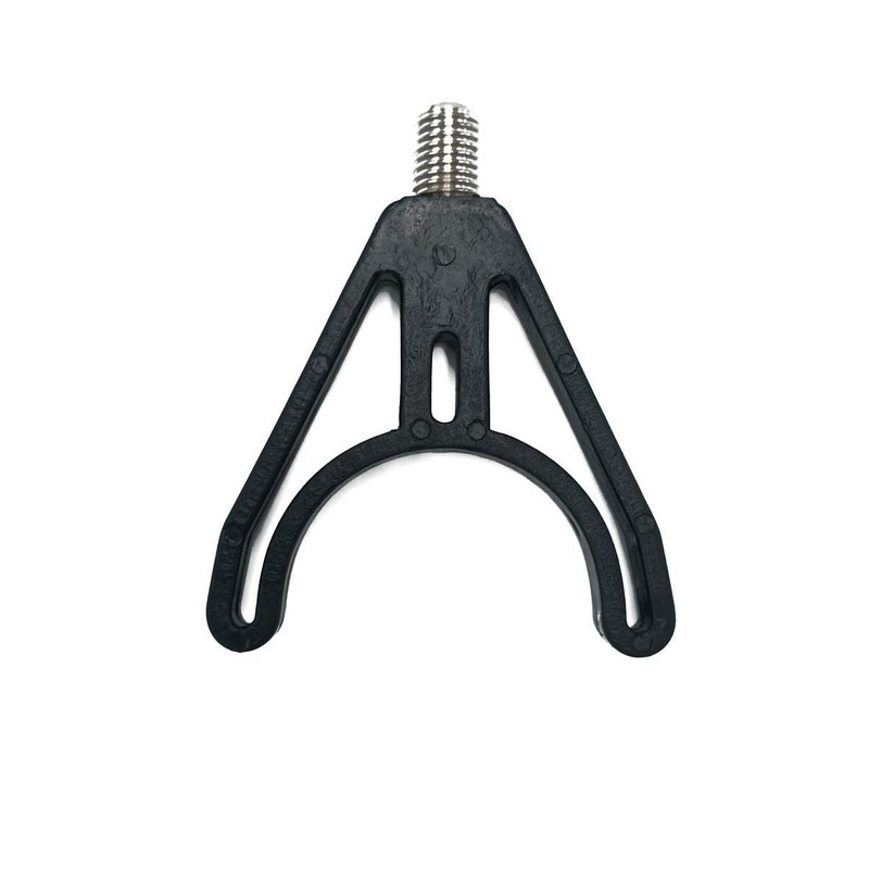 Deluxe U-shaped rod rest black