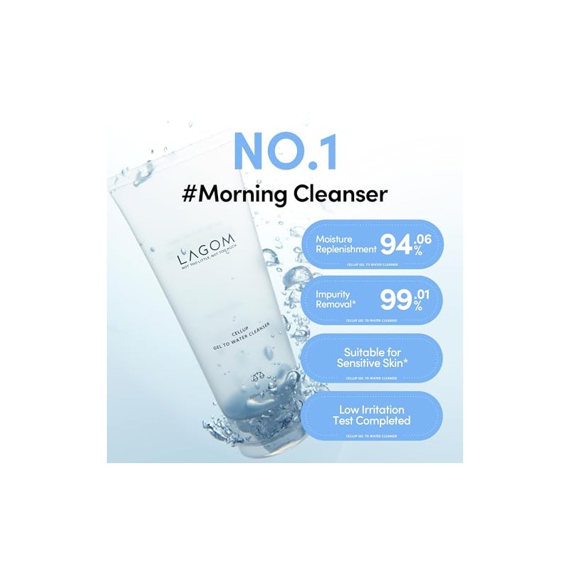 Lagom Cellup Gel To Water Cleanser 170mL