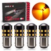 BRISHINE 4-Pack Super Bright 1157 2057 2357 7528 1157A LED