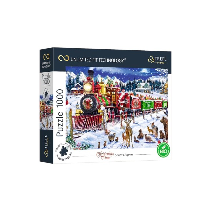 Trefl Prime 1000 Piece Puzzle - Santa's Express