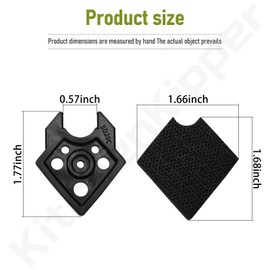 3 Pack 90602498 Sander Carrier Compatible with Black & Decker BDCMS20B BDCMS20C BDEMS600