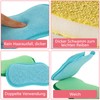 Pack of 12 Washable Colourful Kitchen Sponge Cleaning Sponge Double