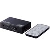 Elecom DH-SW4KP31BK HDMI Switcher, 4K, 60 Hz (18 Gbps), 3
