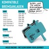 Miles Racing Bicycle Disc Brake Pads Organic for Avid Juicy