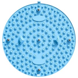 足ツボマット Ziifun 指圧ボード 足裏マッサージ 足ツボ押し フットマッサージャーマット 家庭用 人間工学 足ツボ マット 疲労軽減 足つぼ 指圧マット ブルー (30CM)