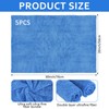 Anmrept 5 PCS Extra Large Microfiber Cleaning Cloth 30"x20", Washable