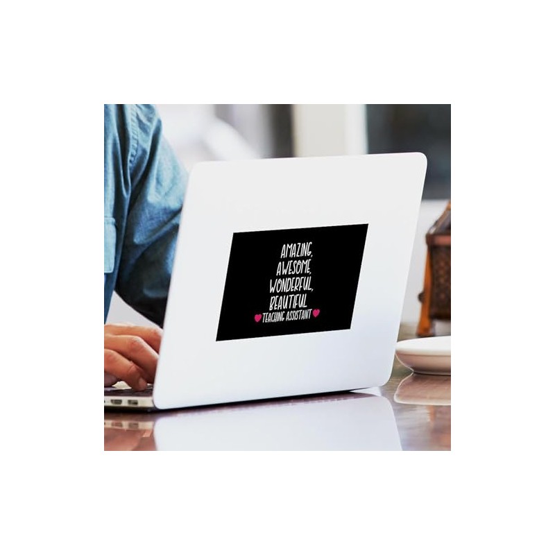 CafePress Amazing Teaching Assistant Sticker Rectangle Bumper Sticker Car Decal