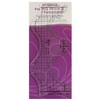 Wave Ruler yyangz Clear Acrylic Wave Edge Quilting Ruler Template