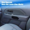 HIRUFAIT Inner Door Armrest Side Cover Trim Compatible with Pilot