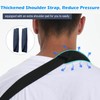 Fotgok Arm Sling for Shoulder Injury with Removable Shoulder Strap,