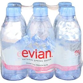 Evian, Water, 6 ct, 11.2 oz each