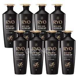 Hongjindan 려 홍진단 검은콩 모근영양 샴푸 820ml 8개 모발강화 두피진정 Black Bean Root Nutrition Shampoo 820ml 8 Packs Hair Strengthening Scalp Soothing