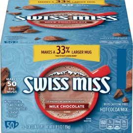 Swiss Miss Milk Chocolate Hot Cocoa Mix Packets (50 ct.) FREE SHIPPING