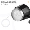 wedrink 6 Pcs Gasket Seal Rings Replacement for Aluminium Stovetop