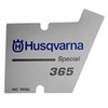 Husqvarna Decal Part # 537230203