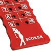 Portable 18-Hole Golf Scorecard Score Counter Red