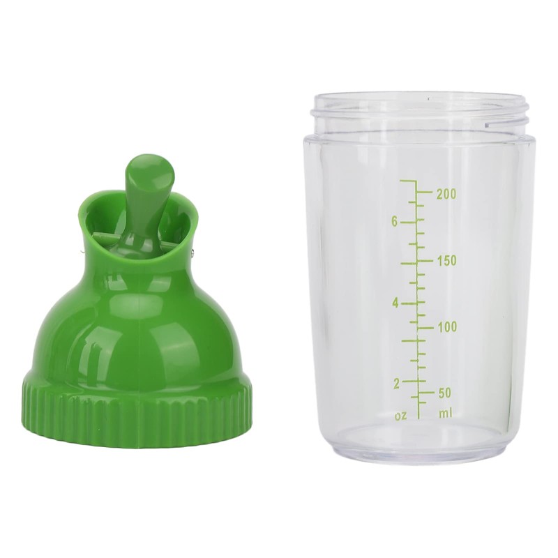 QANYEGN 200ml Salad Dressing Shaker, Dressing Bottle with Leak Proof