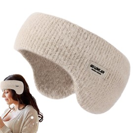 Soundproof Earmuffs For Sleeping, Sleeping Eye Masks Soft, Noise Cancelling Ear Muffs, Noise Reduction Ear Warmers Headband Winter For Study, Working, Napping