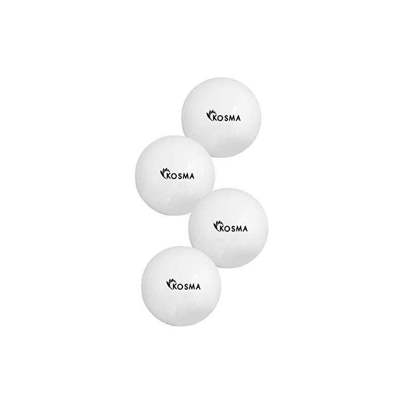 Kosma Set of 4 Smooth Hockey Balls | Outdoor Sports