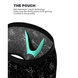 Shinesty Hammock Support Mens Underwear with Pouch | Mens Large Boxer Briefs Flyless | US Large 3 Pack Dark Colors