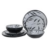 Lechoo 12pcs Melamine Dinnerware Set - Service for 4 Melamine