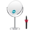 Auxmir Auxmir 20X Magnifying Makeup Mirror, Double Sided 1X/20X Magnifying