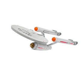 Corgi Diecast Spaceships - CC96610 Star Trek - USS Enterprise NCC-1701 (The Original Series) - Spaceship Toy Model, Collectible Space Toys for Adults & Kids, Rocket Ship Sci Fi Gifts