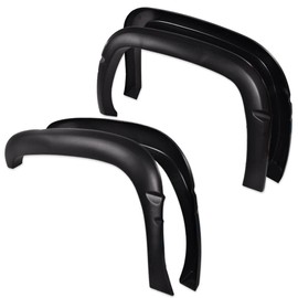 PIT66 Fender Flares Compatible with Dodge Ram 1500/2500/3500 Models Only 1994-2001, Textured Matte Pickup Truck Accessories Trim Cover Protector 4pcs