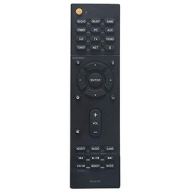 ALLIMITY RC-911R Remote Control Replacement for Onkyo AV Network Receiver TX-NR575 TX-NR585 TX-NR656 TX-NR676 TX-NR686 TX-NR757 TX-NR777 TX-NR787 TX-RZ610 TX-RZ610 TX-RZ710 TX-RZ710 TX-RZ720 TX-RZ810