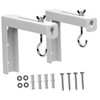 LABRIMP 2pcs Projector Screen Ceiling Mounts Metal Bracket Hooks for