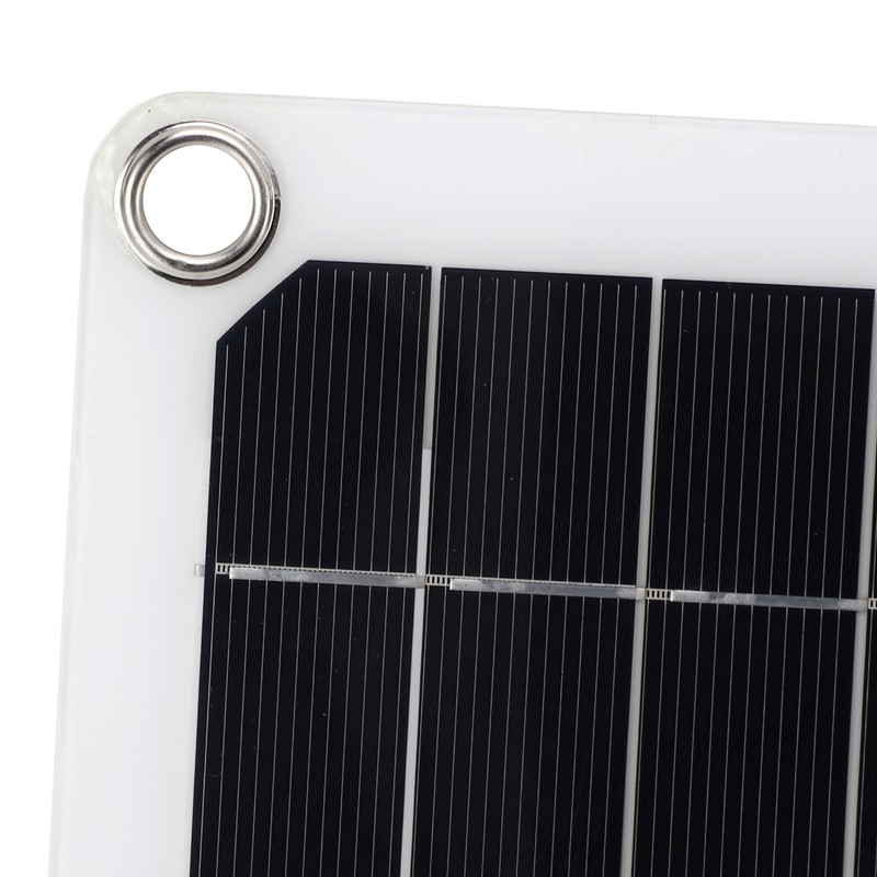 18V 20W Semi Flexible Solar Panel Monocrystalline High Efficiency Waterproof