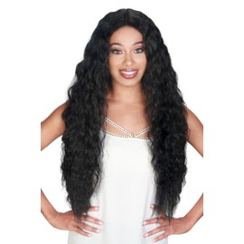 Zury SiS Synthetic Braided 360 Lace Front Wig - Double Dutch Box (1 Jet Black)