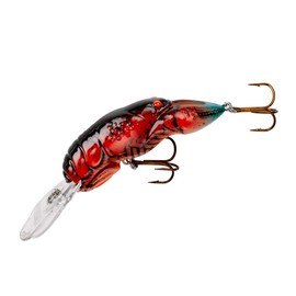 Rebel Lures Original Realistic Crawfish Crankbait Fishing Lure, Nest Robber, Big Craw (8-10 ft Depth) (BG7434CW)